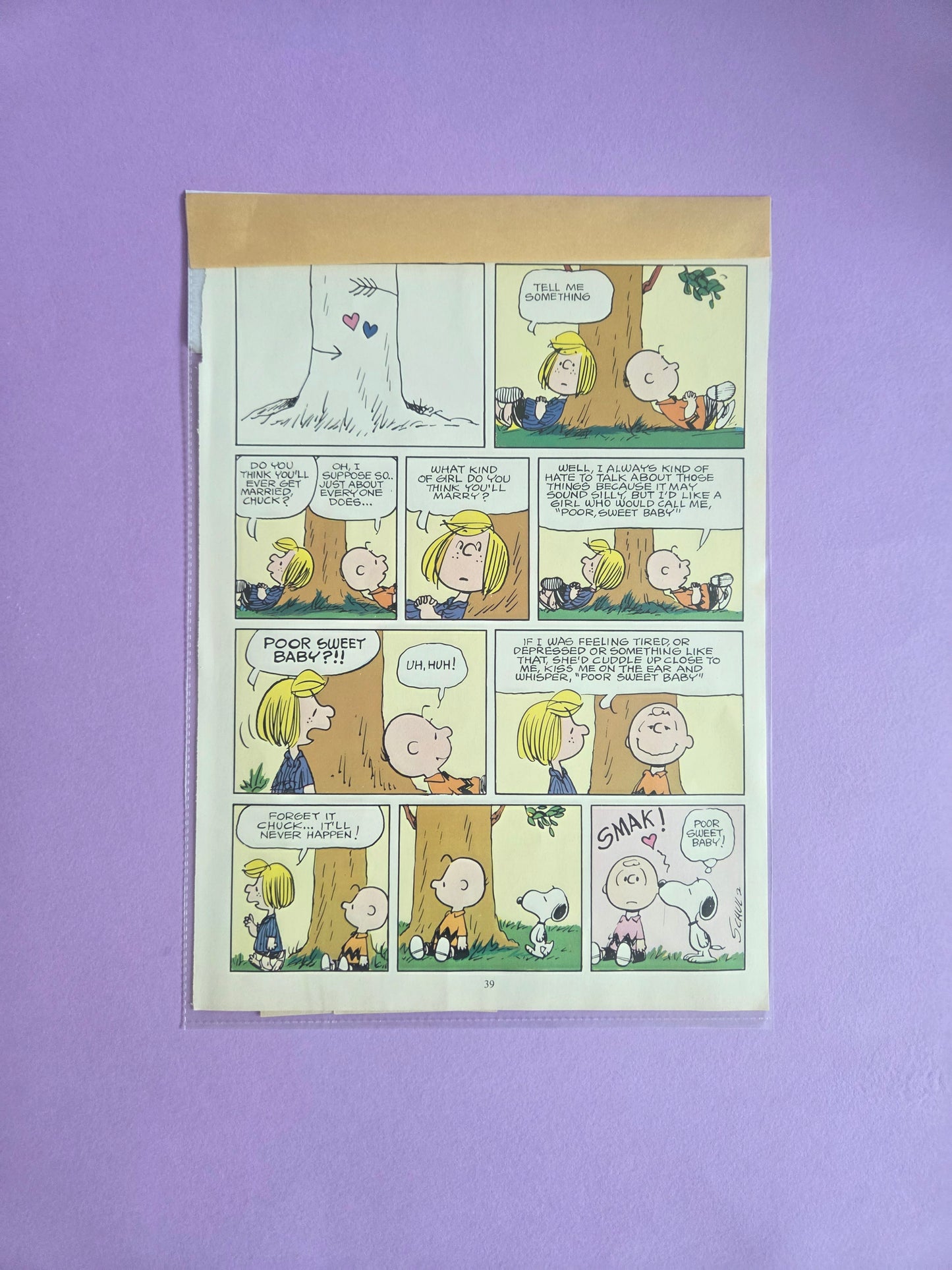 True Vintage Snoopy & Peanuts Paper Pack of 6 | Junk Journal Ephemera 01