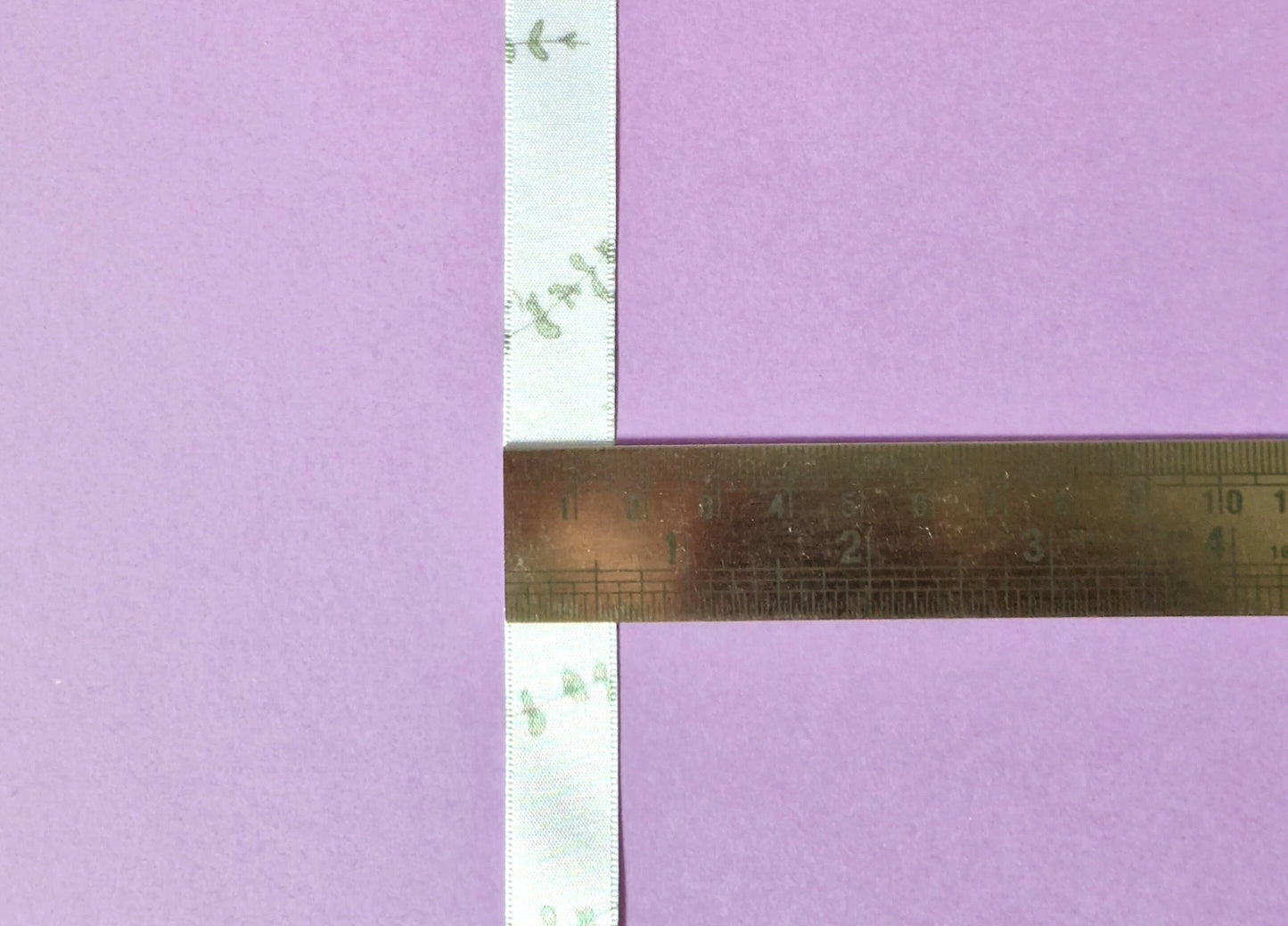 Eucalyptus Pattern Print 15mm Satin Ribbon // pretty ribbon, wedding accessories, cake decoration, present gift wrapping, bride flowers