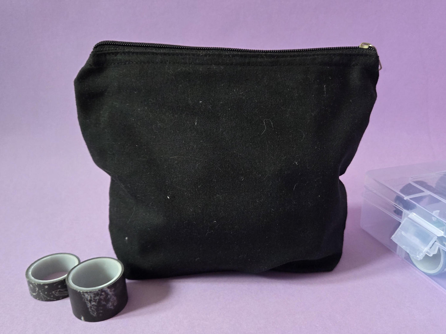 Junk Journal Supplies Pencil Case Pouch - Cotton Storage Pouch, Journal Writing Bag, Journal storage