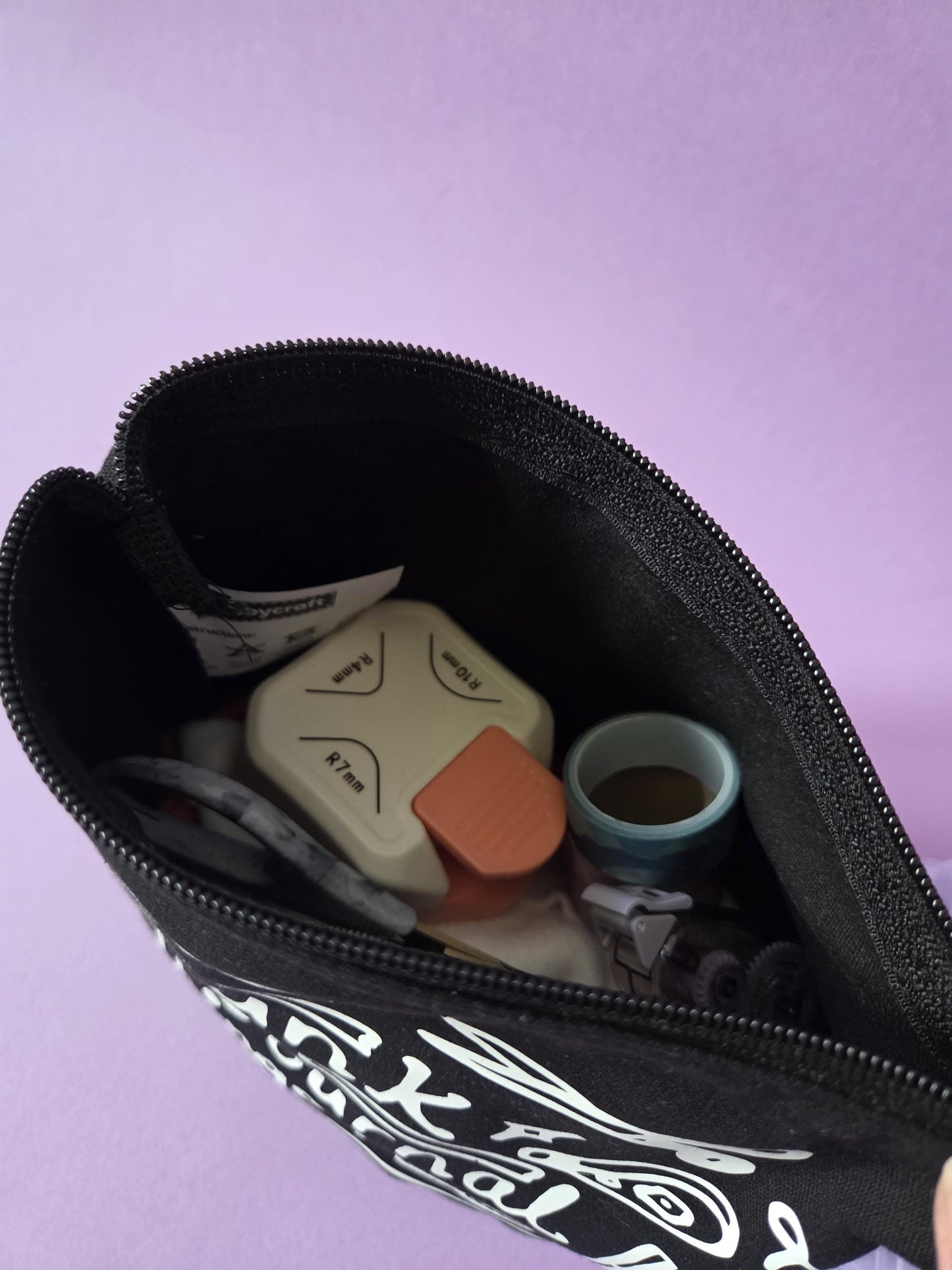 Junk Journal Supplies Pencil Case Pouch - Cotton Storage Pouch, Journal Writing Bag, Journal storage