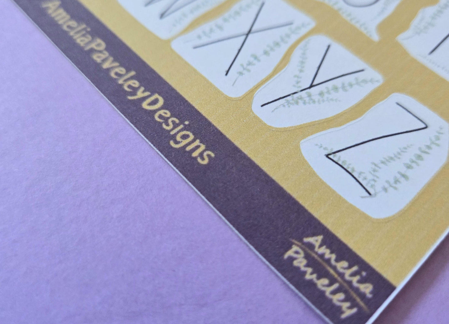 Alphabet A to Z Letters Sticker Sheet, Simple Ransom Letters, Uppercase Letters, Junk Journaling, Scrapbook Letter Individual Stickers