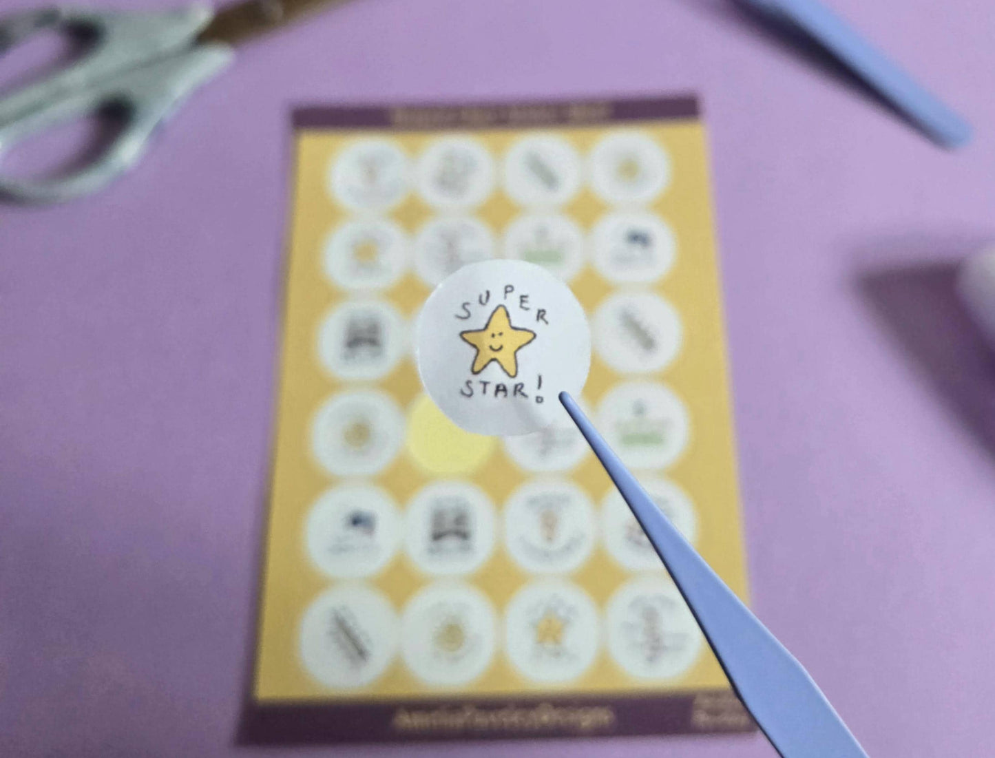 Reward Chart Sticker Sheet for Kids | Classroom Reward Stickers for Teachers & Parents | Positive Behaviour Stickers