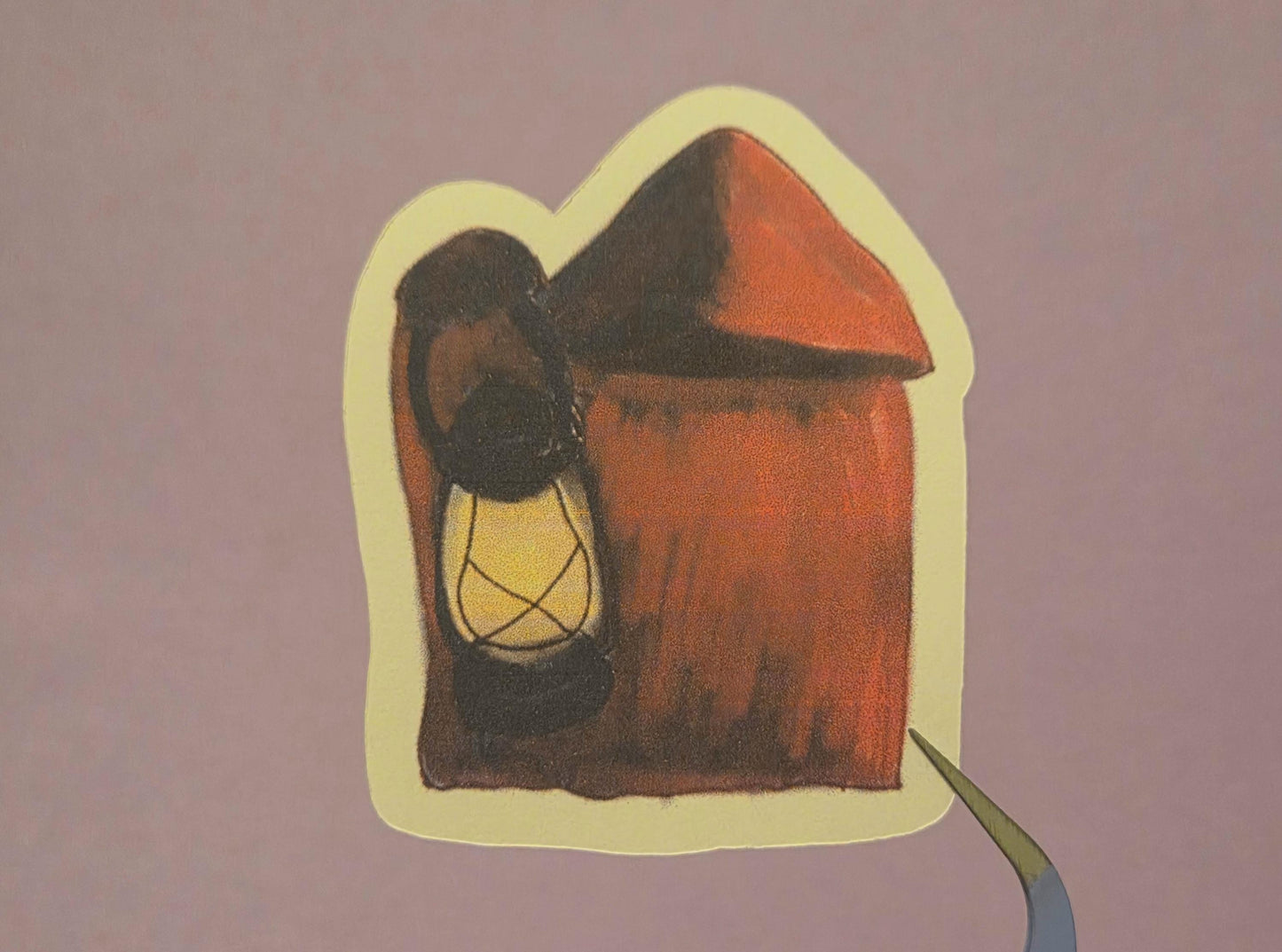 Red Cloak Traitors Inspired Matte Sticker | Die Cut Sticker | Secret Traitor Cloak Illustration | Junk Journal Scrapbook Sticker | TV Show