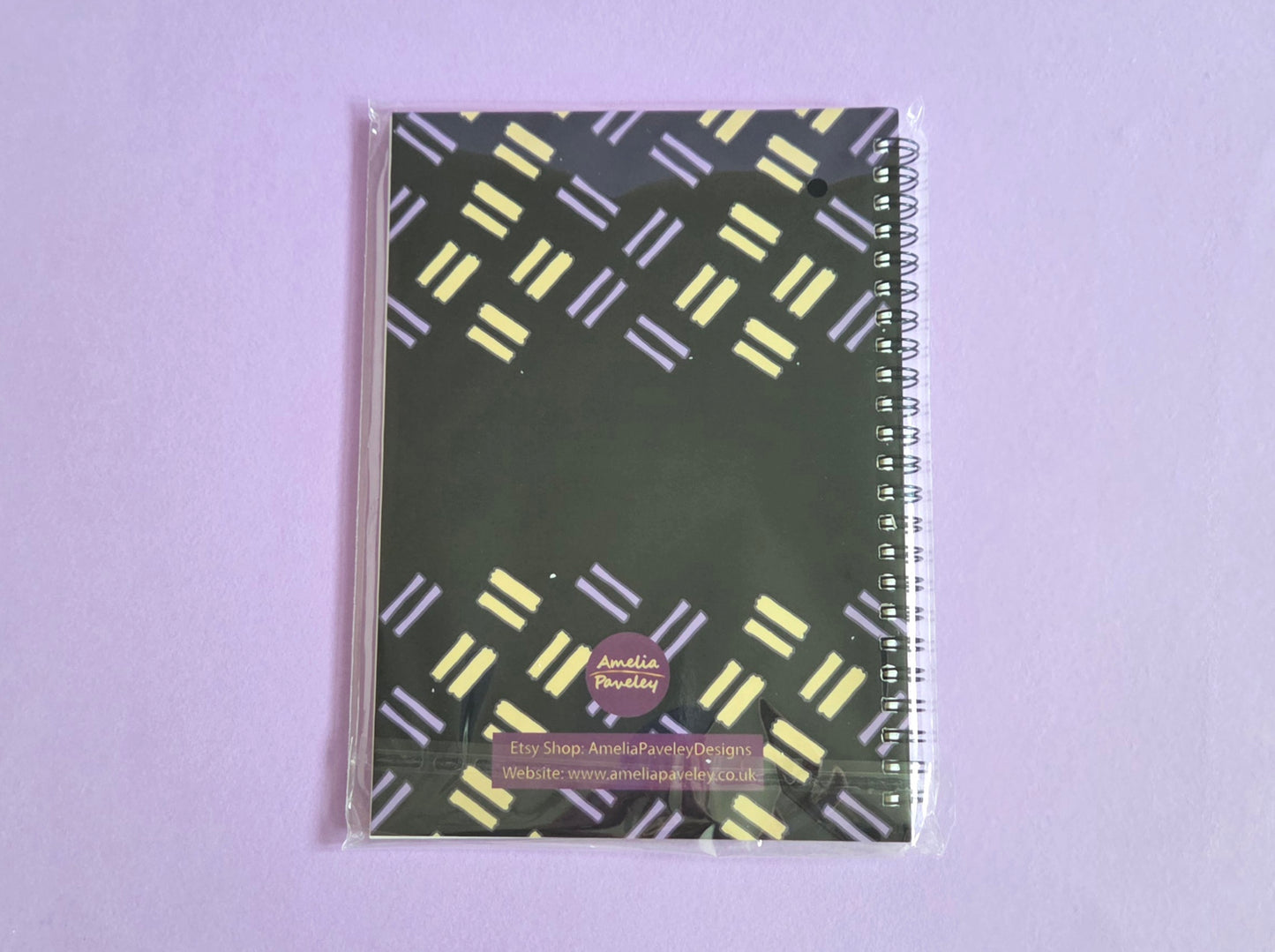 A5 "Scrapbook Obsessed" Reusable Sticker Book – 50 Page Wax Release Paper Album for Organising Stickers | Spiral Sticker Storage Notebook