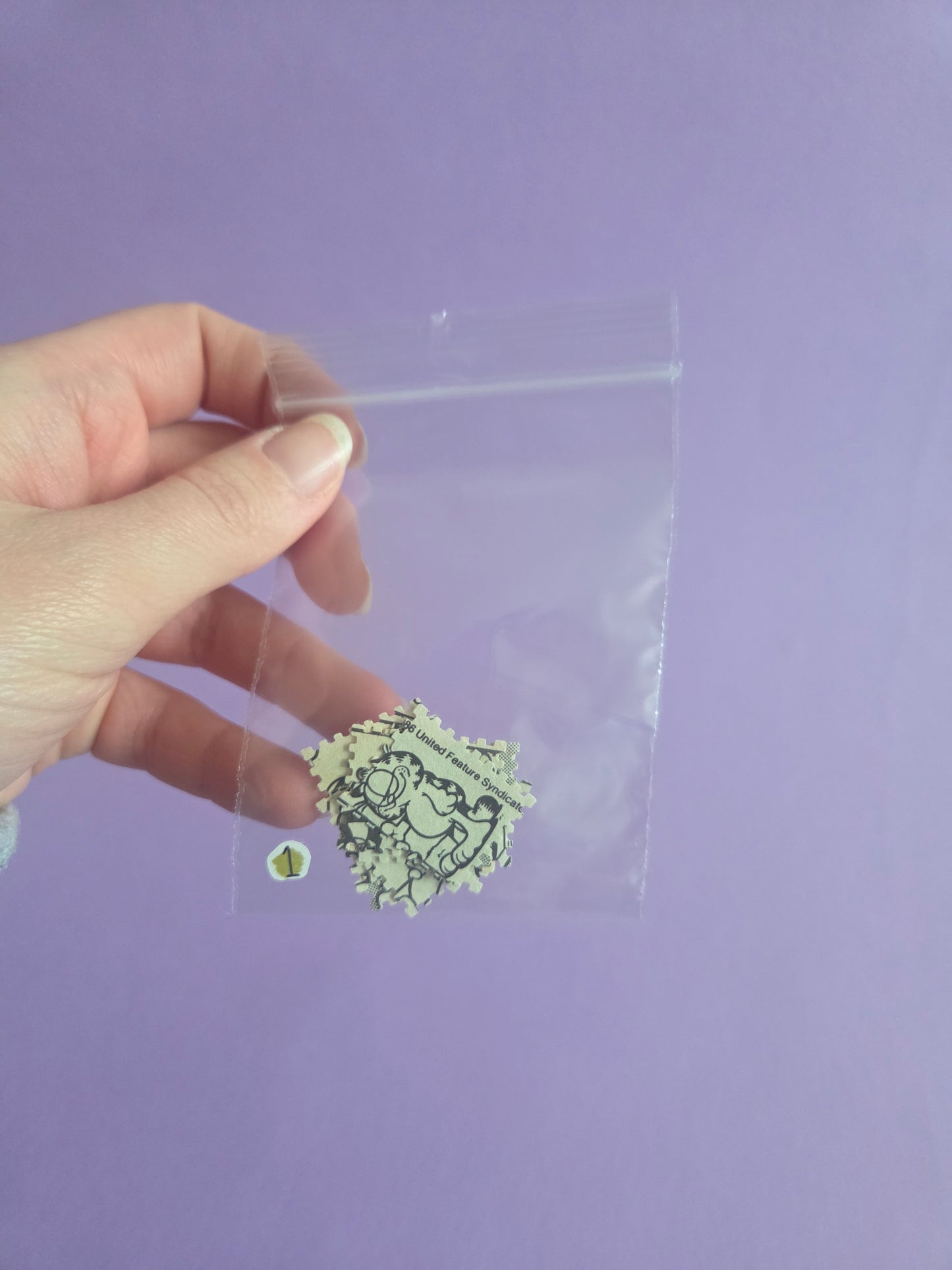 Vintage Garfield Stamp-Cut Ephemera - SET 1 | Repurposed Comic Book Pieces for Junk Journals & Scrapbooking | Limited Sets