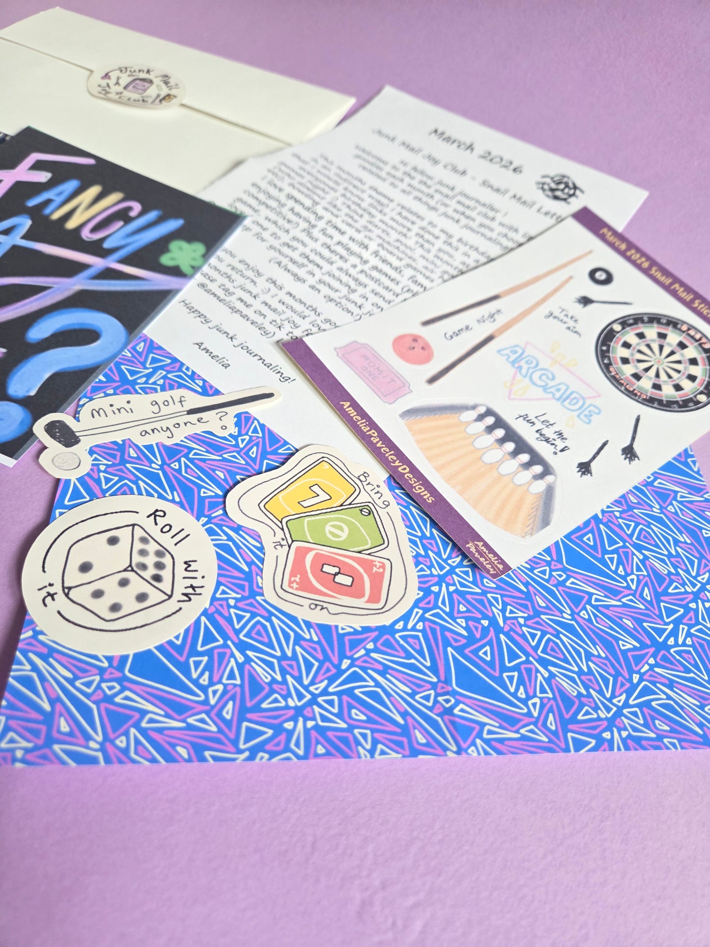 Amelia's Junk Mail Joy Club - Snail Mail ✨️ - UK - March’s
