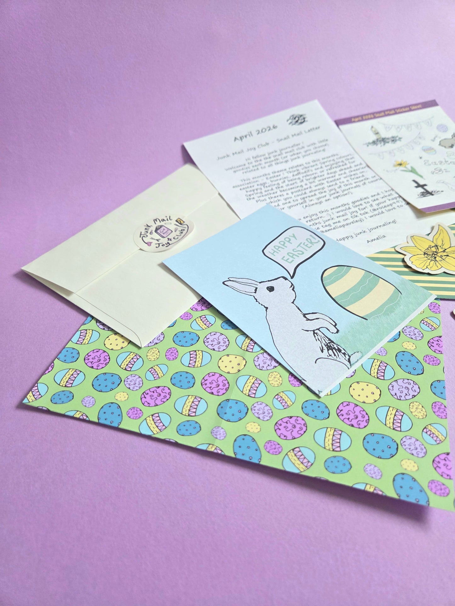 Amelia's Junk Mail Joy Club - Snail Mail ✨️ - UK - April's