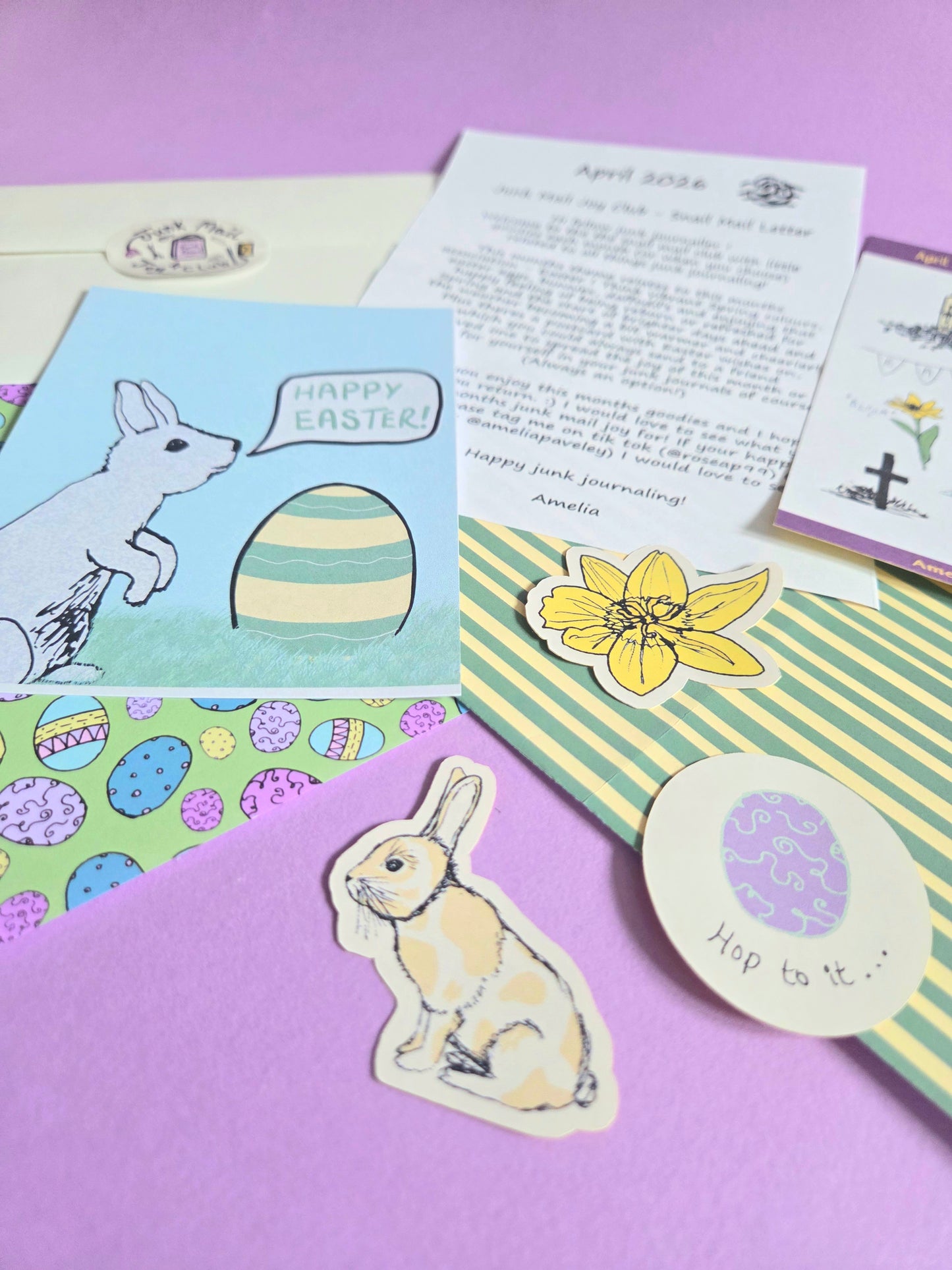Amelia's Junk Mail Joy Club - Snail Mail ✨️ - UK - April's