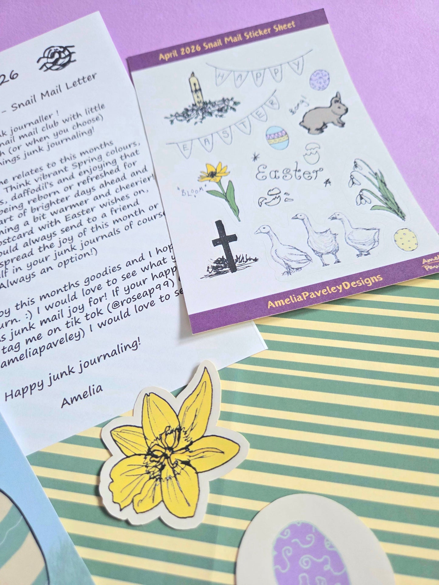 Amelia's Junk Mail Joy Club - Snail Mail ✨️ - UK - April's