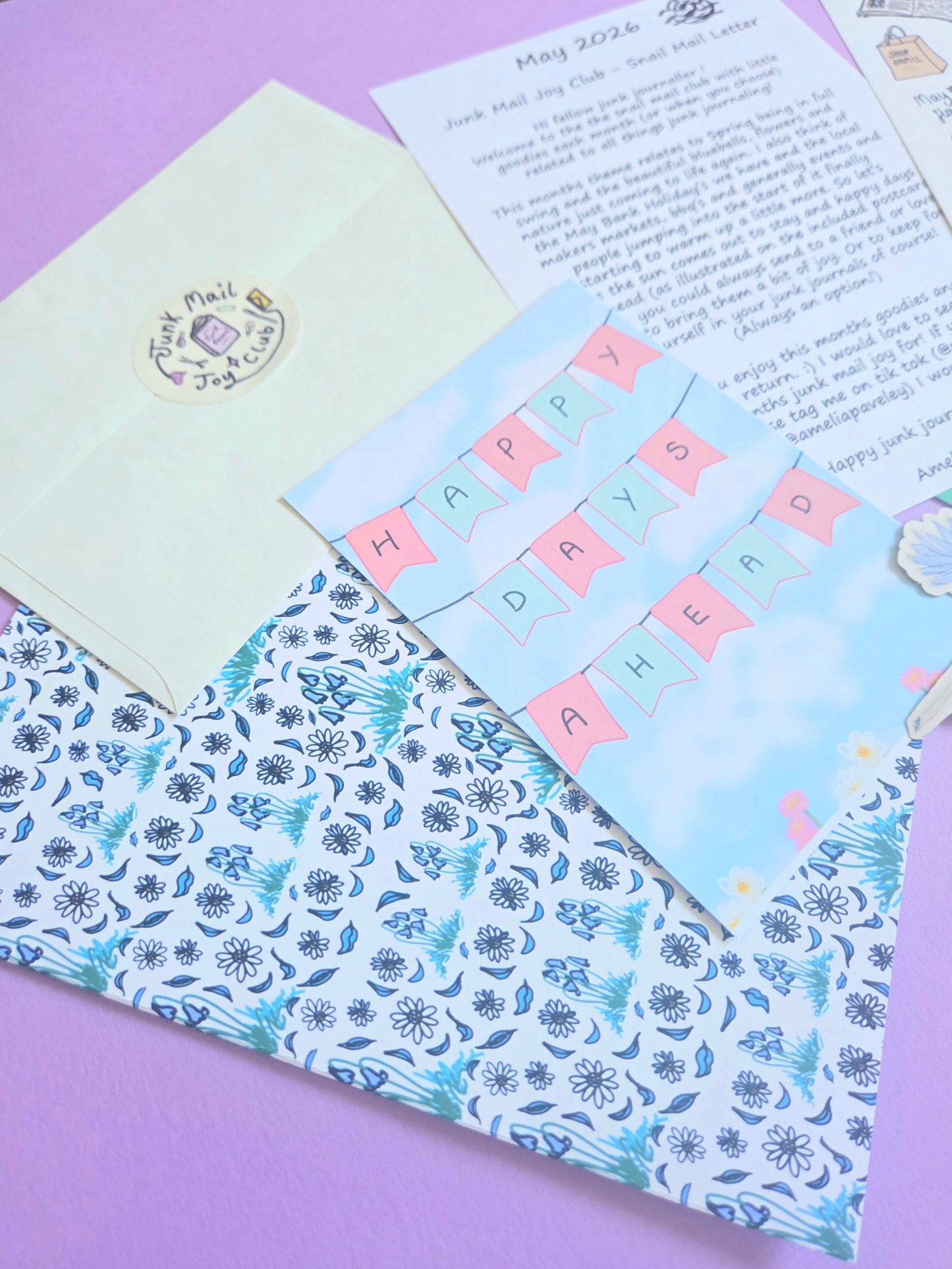 Amelia's Junk Mail Joy Club - Snail Mail ✨️ - UK - May's
