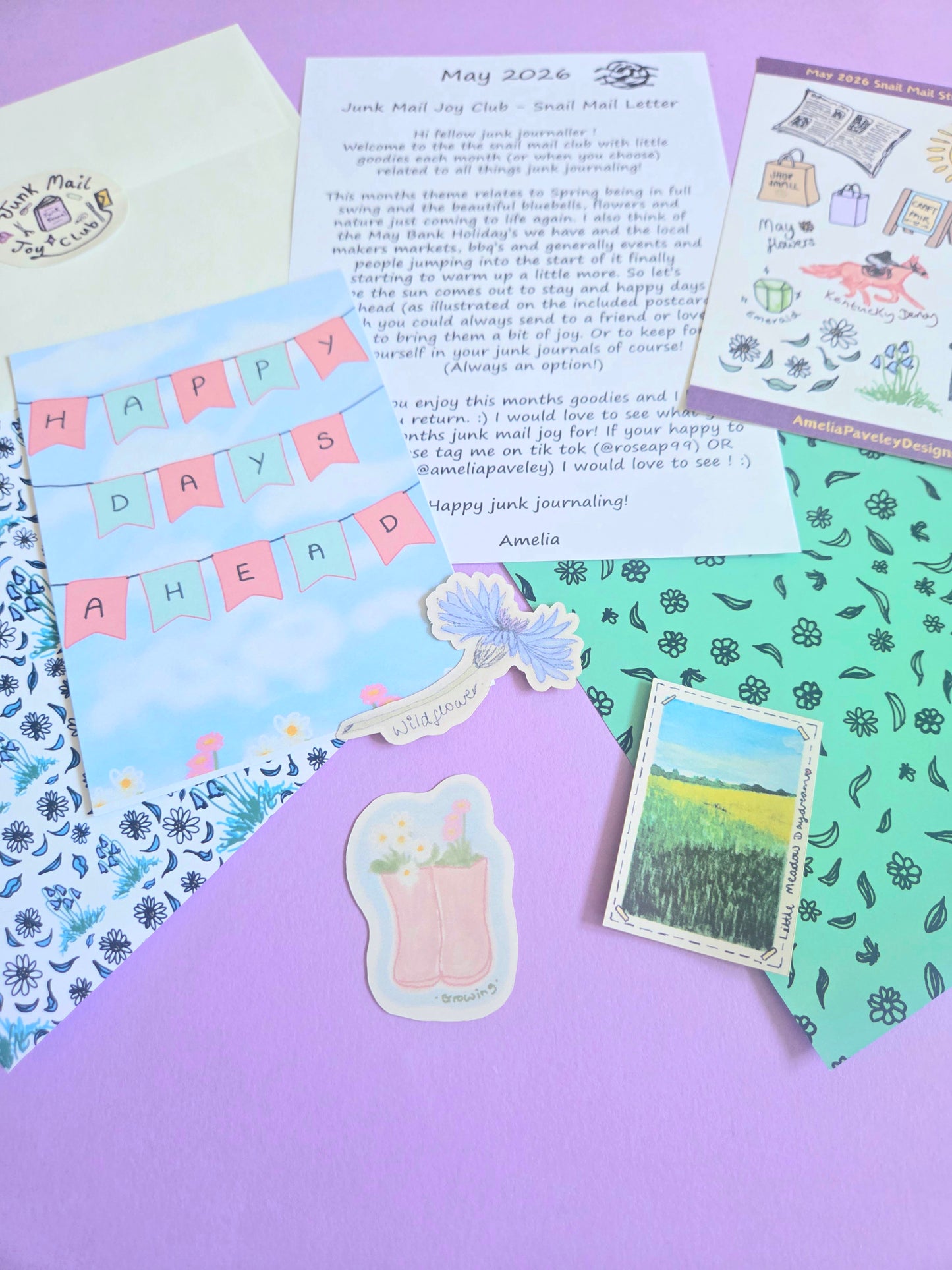Amelia's Junk Mail Joy Club - Snail Mail ✨️ - UK - May's