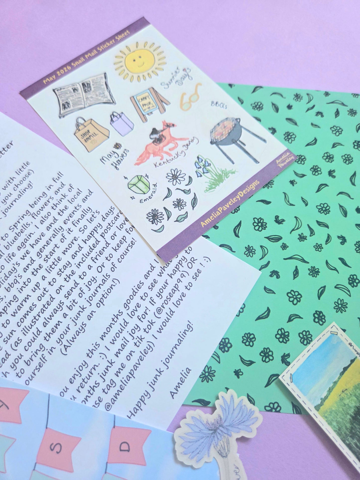 Amelia's Junk Mail Joy Club - Snail Mail ✨️ - UK - May's