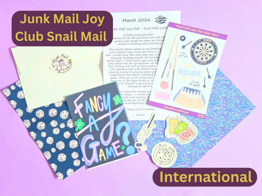 Amelia's Junk Mail Joy Club - Snail Mail ✨️ - International - March’s