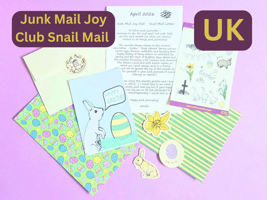 Amelia's Junk Mail Joy Club - Snail Mail ✨️ - UK - April's