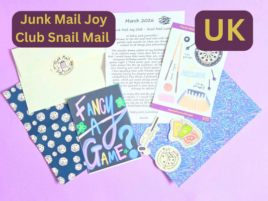 Amelia's Junk Mail Joy Club - Snail Mail ✨️ - UK - March’s