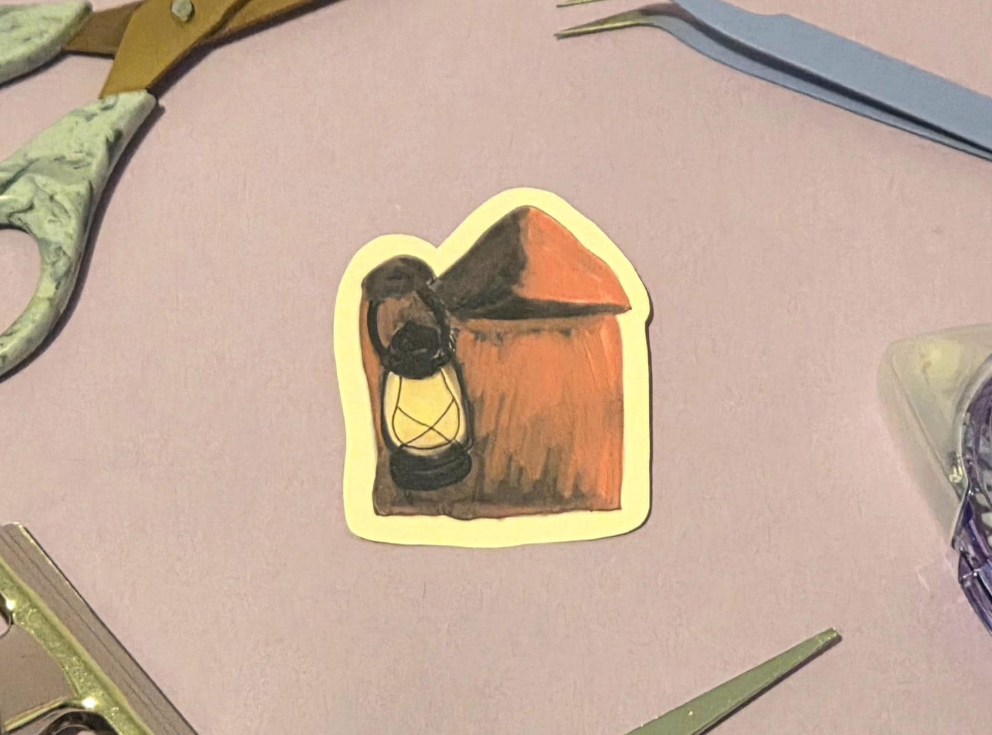 Red Cloak Traitors Inspired Sticker | Glossy Die Cut Sticker | Secret Traitor Cloak Illustration | Junk Journal Scrapbook Sticker | TV Show