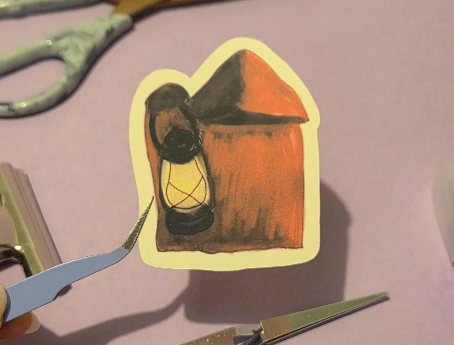 Red Cloak Traitors Inspired Sticker | Glossy Die Cut Sticker | Secret Traitor Cloak Illustration | Junk Journal Scrapbook Sticker | TV Show