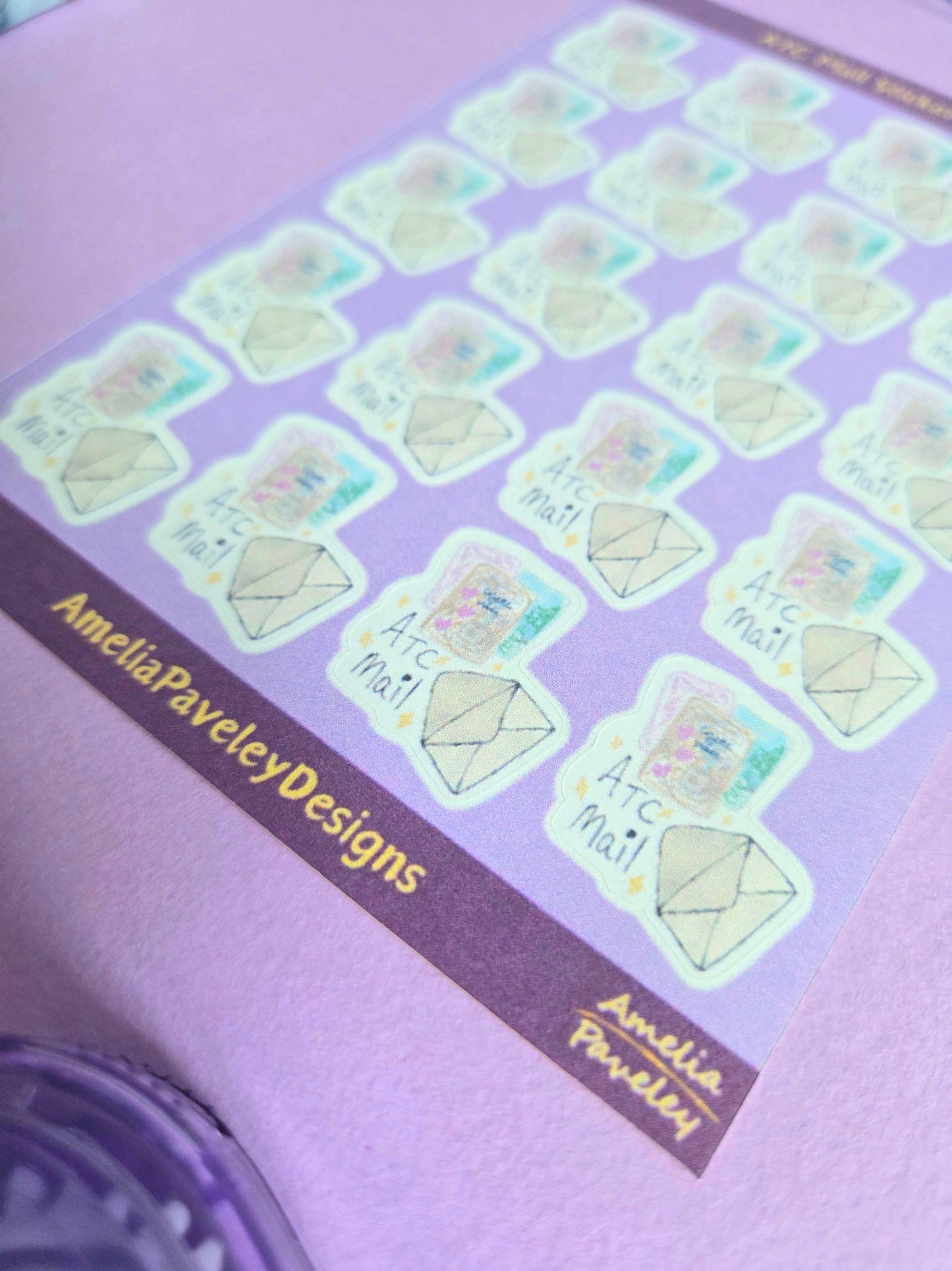 ATC Mail Sticker sheet