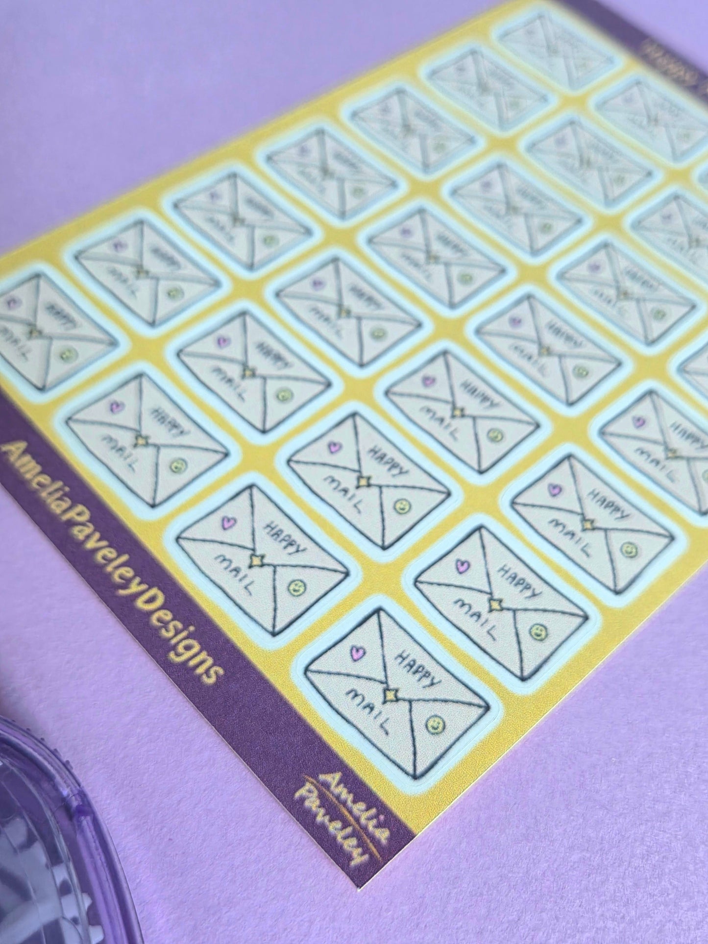 Happy Mail Sticker sheet