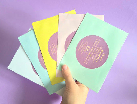 Mini Sticker Mystery Pack | Cute Pastel Stationery Surprise | Mixed Die Cut Stickers, Journal Stickers, Scrapbook Stickers