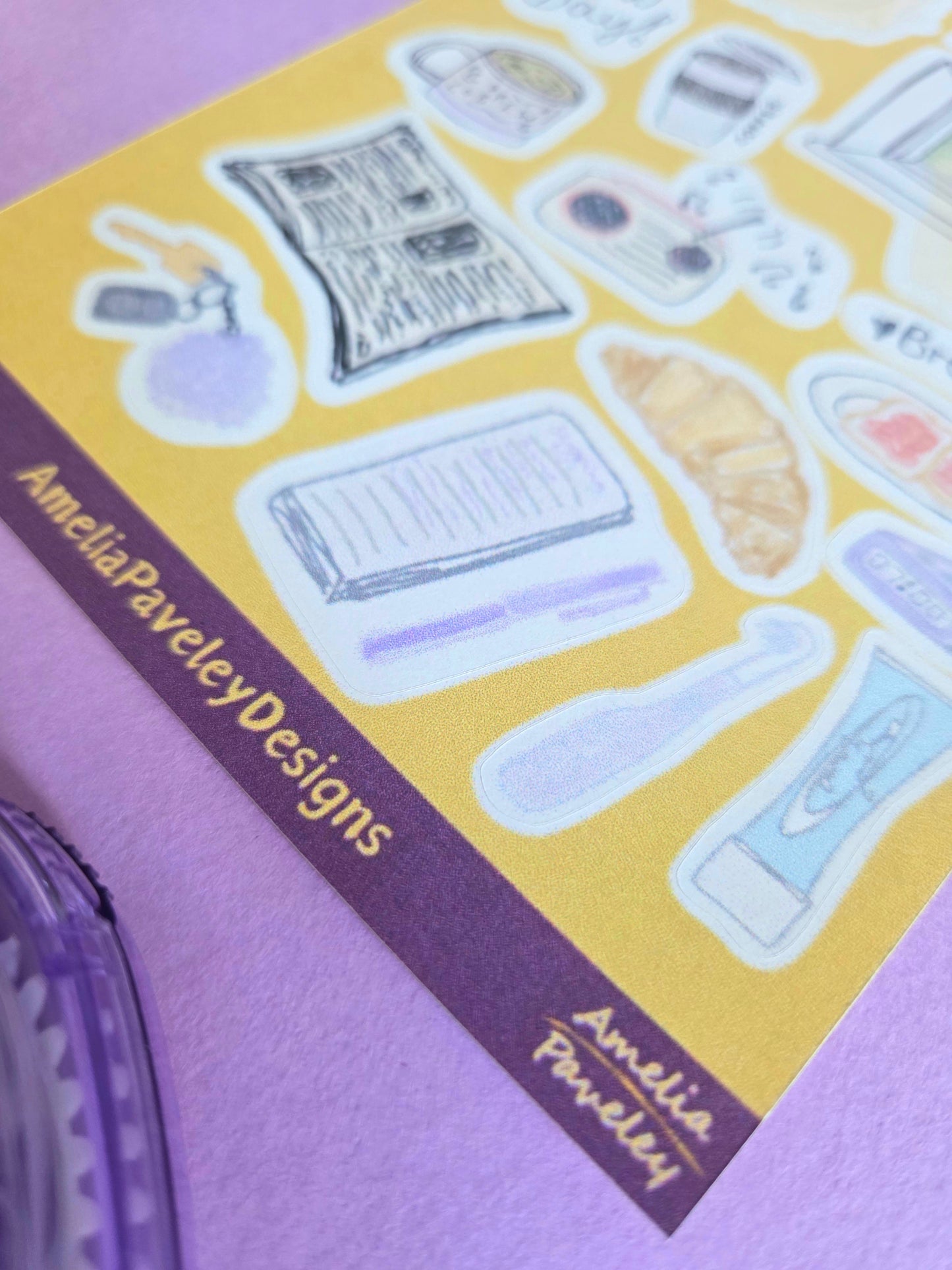 Day (Rise 'N' Shine) Sticker sheet