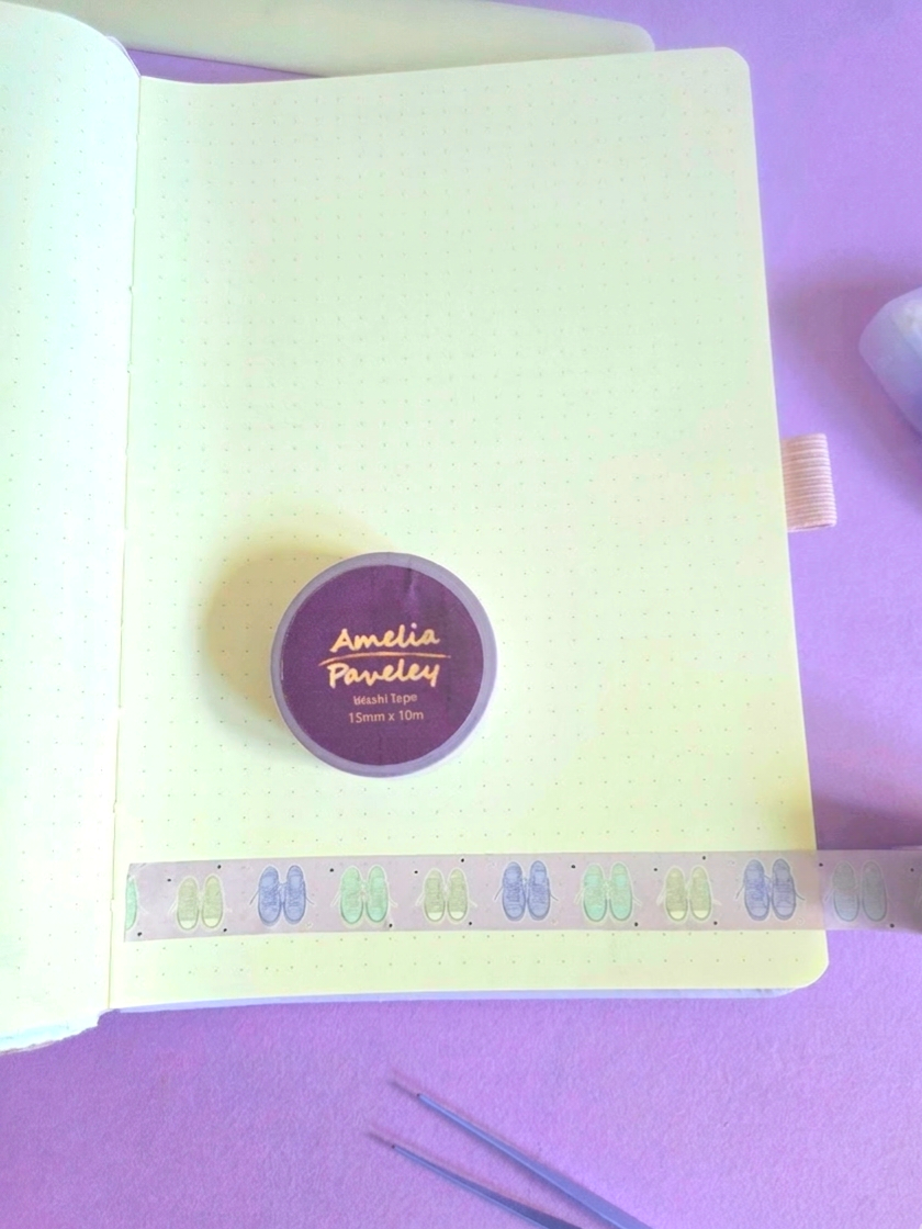 Trainers pink washi tape 15mm x 10m