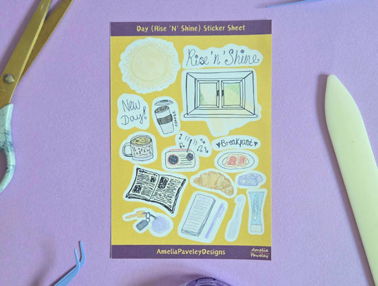 Day (Rise 'N' Shine) Sticker sheet