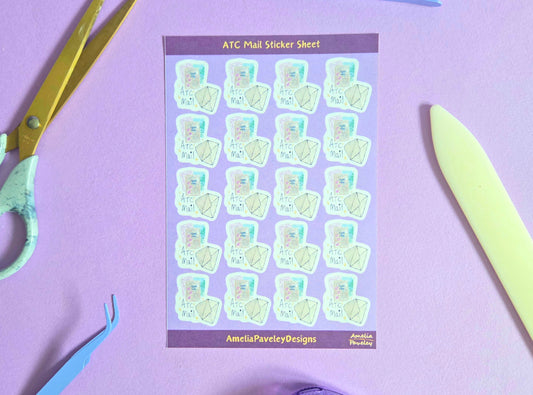 ATC Mail Sticker sheet